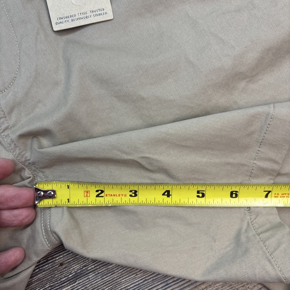 Fat Face Men's Size 40 Mawes Chino Shorts Flat Front Stone Cotton Stretch NEW - Picture 14 of 14
